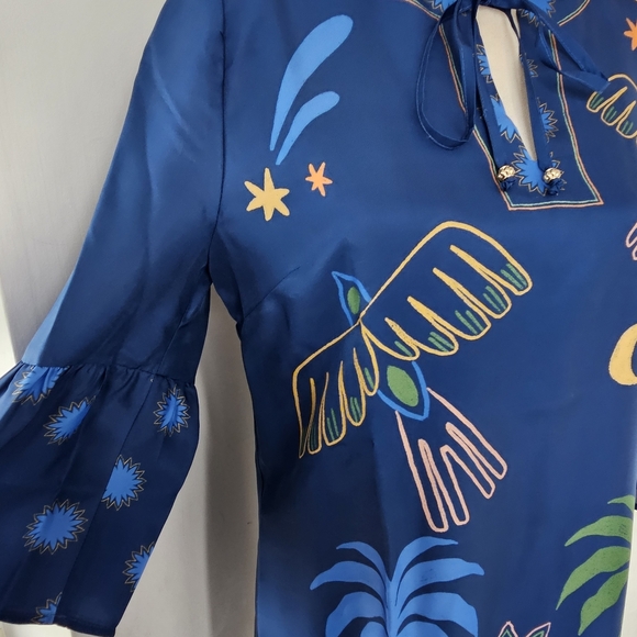 NWT Johnny Was Jade 'Lorianne' Mini Dress, XS - Picture 10 of 16